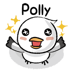 小鷗翻轉日誌2.0 "Polly專屬"姓名貼圖