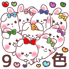 9colors love love rabbit 7(tw)
