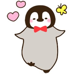 cute penguin動態貼圖