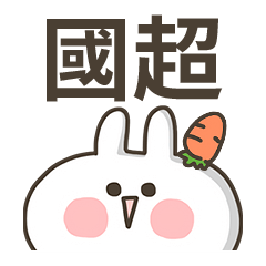 【國超】專用貼圖-蘿蔔兔