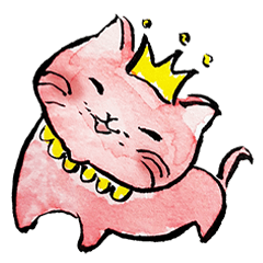 Pinky Princess kitty