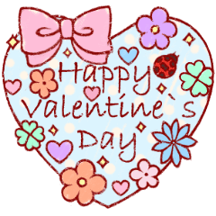 Happy Valentine S Day Line Stickers Line Store