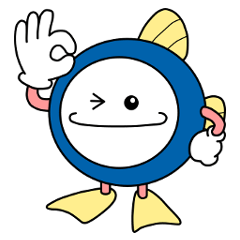 The sewage mascot character "Suisui" 3