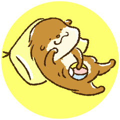 Morita's Otter stamp Vol.1-Japanese