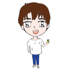 Plam cute boy