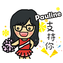 Pauline loves to talk