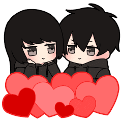 Low Tension Couple Sticker2 Line Stickers Line Store