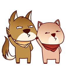 Wolfy and Beary