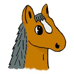 Daily Horse Sticker 1