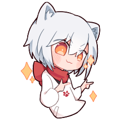 white snow fox boy !