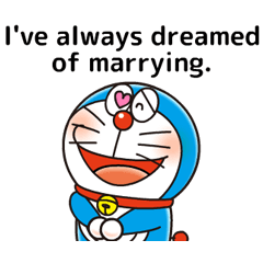 Doraemon: Stiker Kata-Kata Cinta