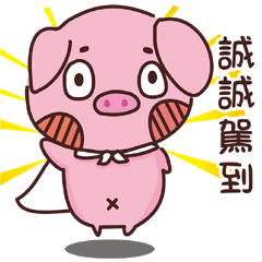 Coco Pig -Name stickers -CHENG