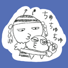 Like a doodles stickers -Honey-chan-