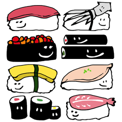 Japanese SUSHI gunkan maki delicious