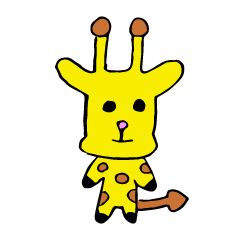 giraffe pretty sticker