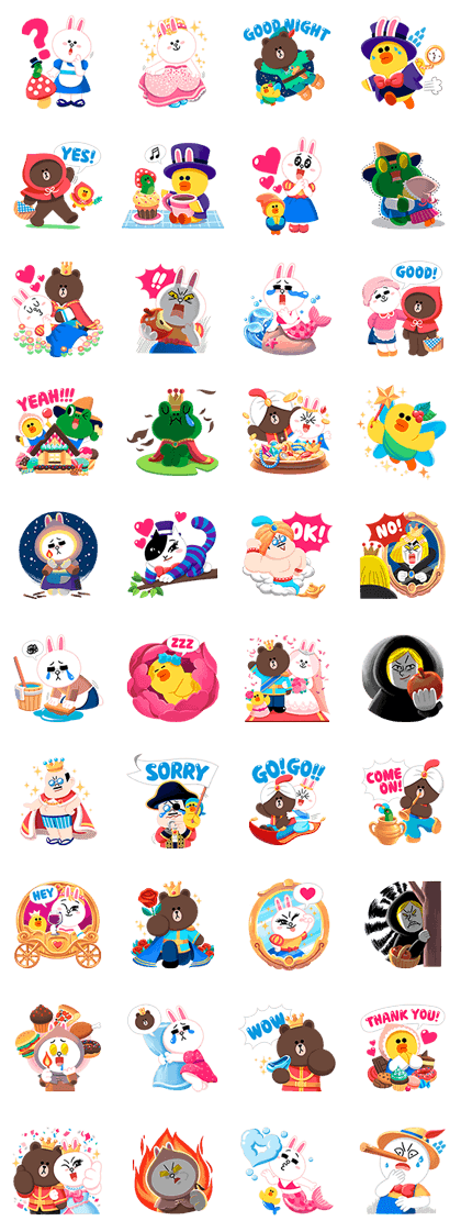 LINE Friends: Fairy Tales