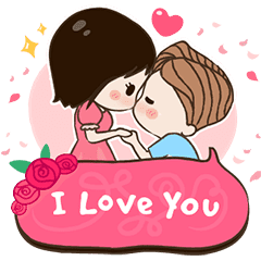 Judy And John I Love You Th Line スタンプ Line Store Judy And John I Love You Th Line スタンプ Line Store
