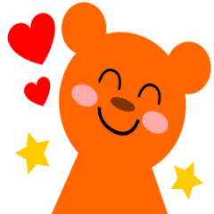 animation! Orange Bear