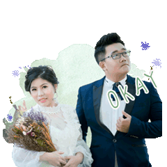 楊育豪 & 江淑君 甜蜜婚紗貼圖