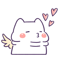 Lazynfatty- Cupid Cat