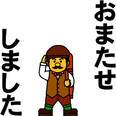 A sticker of GOLF 3