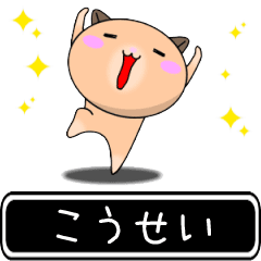 Kousei only cute high speed Sticker