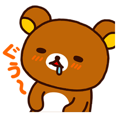 Stiker Pop-Up Rilakkuma