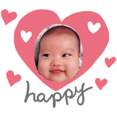 Mi-chans Happy Life Stamp