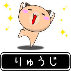 Ryuuji only cute high speed Sticker