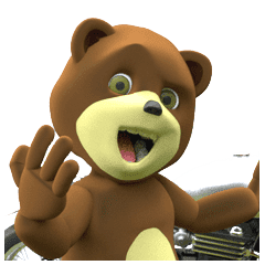 かっこいいくまさん3d Line スタンプ Line Store かっこいいくまさん3d Line スタンプ Line Store