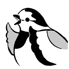 Japanese Wild Bird Sticker