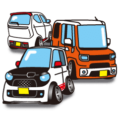 クルマが好きだ 軽自動車編 Line スタンプ Line Store クルマが好きだ 軽自動車編 Line スタンプ Line Store