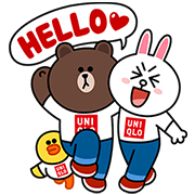 LINE Characters at UNIQLO