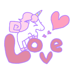 Dreamy unicorn sticker 3