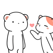 Mochi & Moco : Couple – LINE stickers | LINE STORE