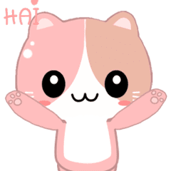 Pinky si kucing  Stiker LINE LINE STORE