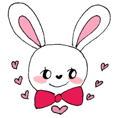 Honey,a cute rabbit