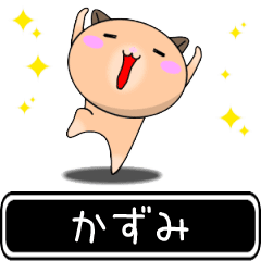 Kazumi only cute high speed Sticker