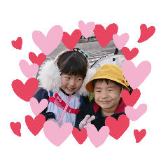 nana & jin family stamp