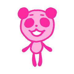 Pink pink panda