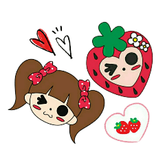 Lovely strawberry  "Valentine's Edition"