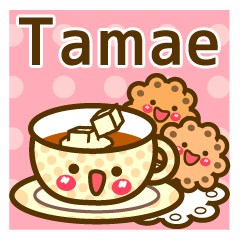 Use the stickers everyday "Tamae"