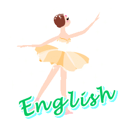 Cute Ballerina 07 Ballet Anime English Line Stickers Line Store