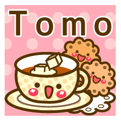 Use the stickers everyday "Tomo"