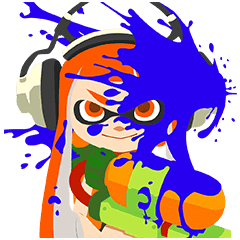 Splatoon Inkling Injection Line Stickers Line Store