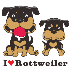 I love Rottweiler