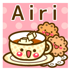 Use the stickers everyday "Airi"