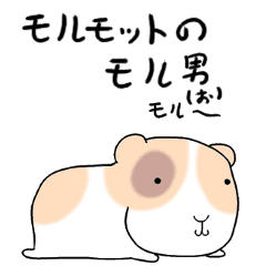 モルモットのモル男 Line スタンプ Line Store モルモットのモル男 Line スタンプ Line Store