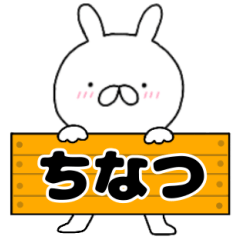 A dedicated name rabbit Tinatu