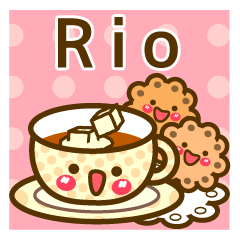 Use the stickers everyday "Rio"